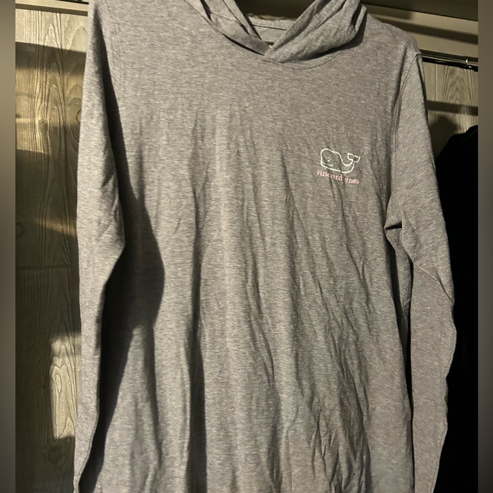 Never worn! Lightweight top with hood